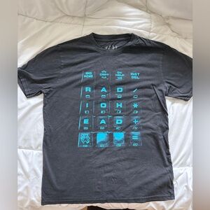 Radiohead Black Graphic Tee